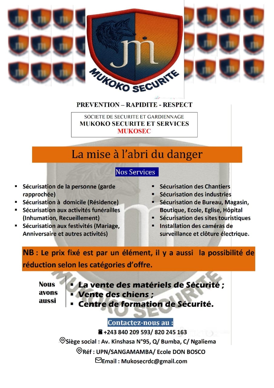Affiche institutionnelle MUKOSEC